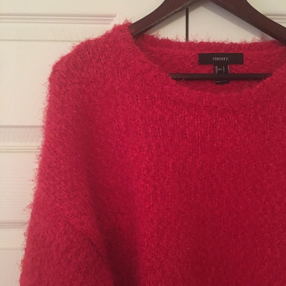 Pink Fuzzy Sweater - Picture 2 of 2
